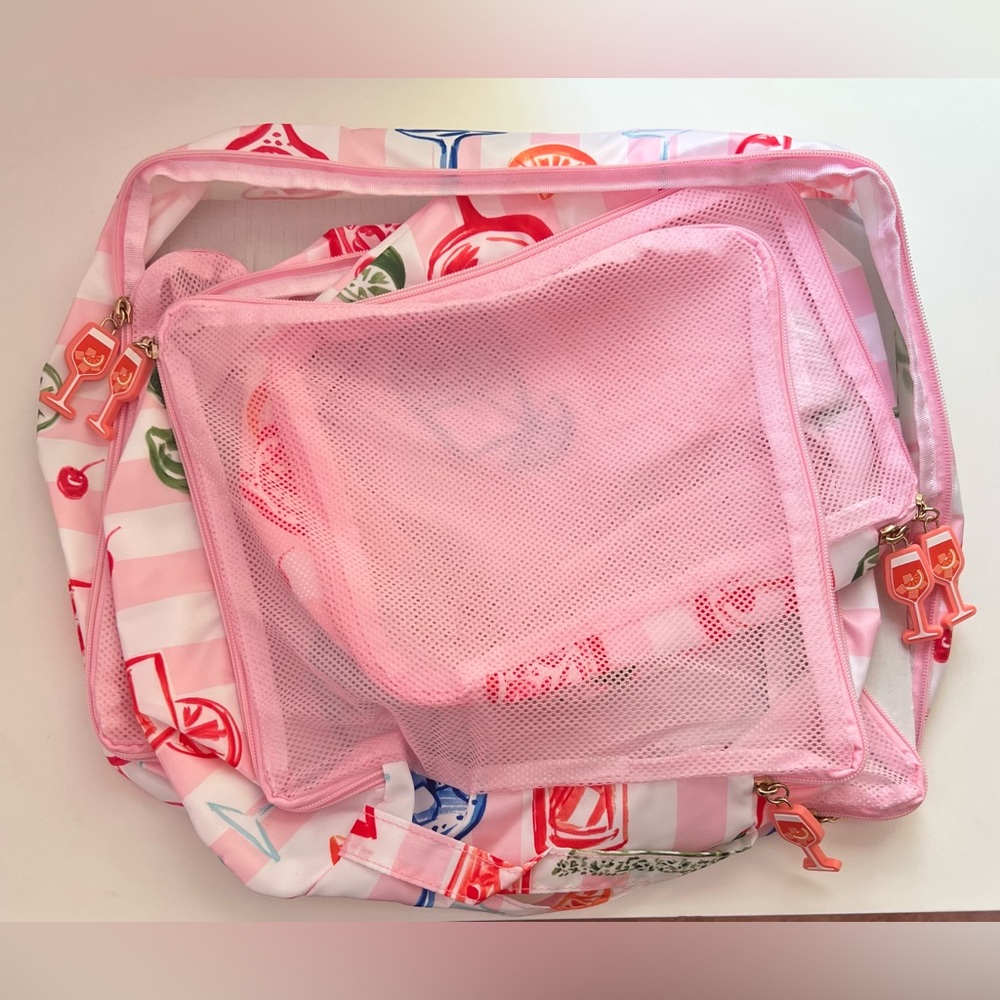 NWOT 3pc “Cocktail” Travel Organizer Set